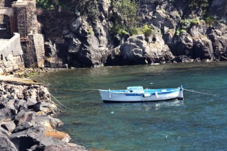 Boot in Ischia Ponte