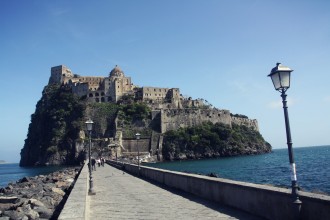 Panorama von Aragonese Schluss