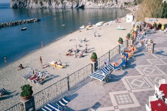 Hotel Tritone -Strand