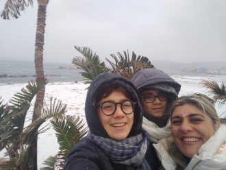 Ischia im Schnee
